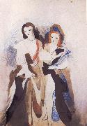 Marie Laurencin Two woman oil on canvas